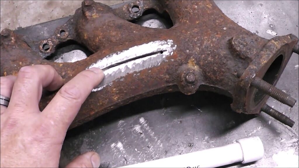 Подготовка чугунных деталей к сварке.