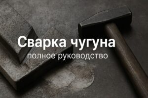 Сварка чугуна от А до Я. Полное руководство для новичков и профи