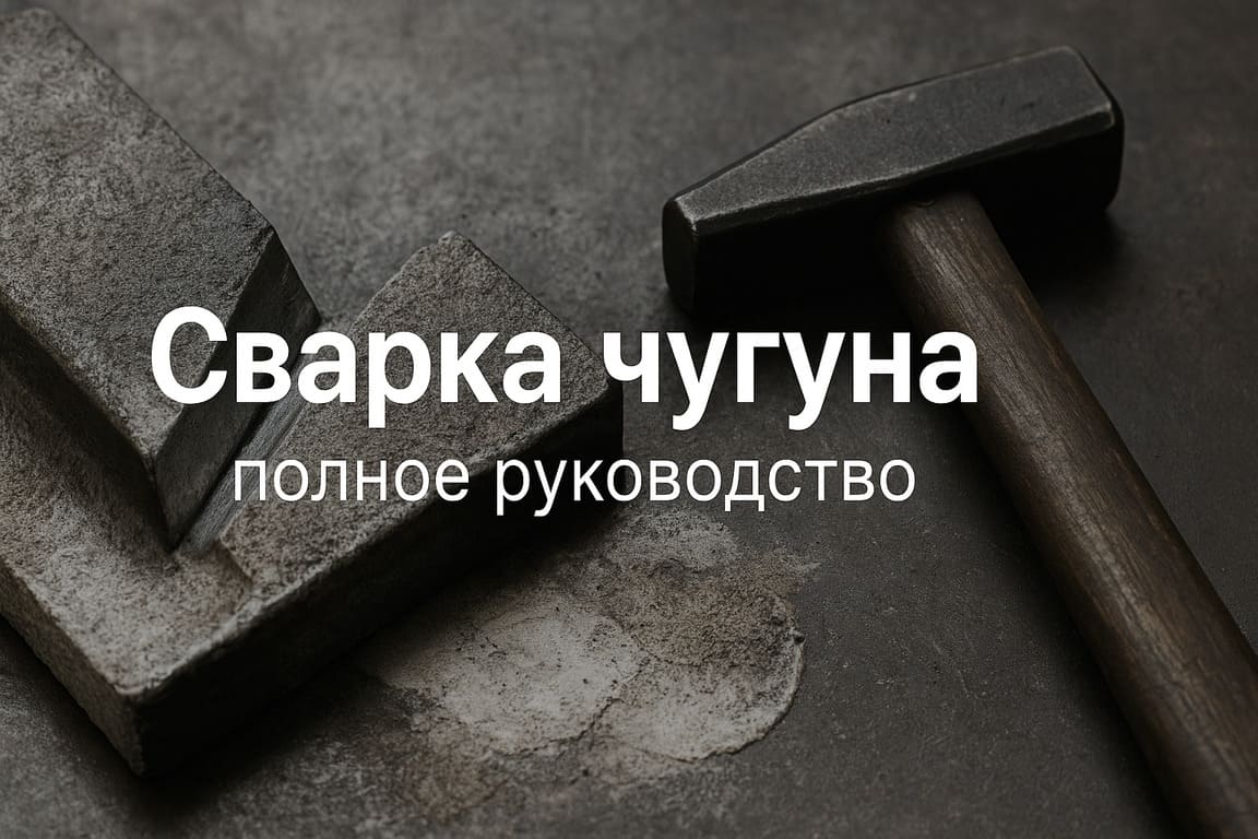 Сварка чугуна от А до Я. Полное руководство для новичков и профи