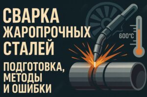Сварка жаропрочных сталей Как укротить огонь и избежать трещин