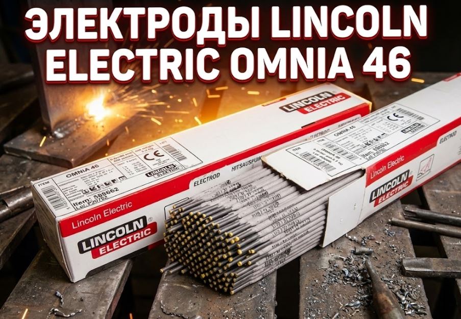 Электроды Lincoln Electric Omnia 46 Американское качество и универсальность